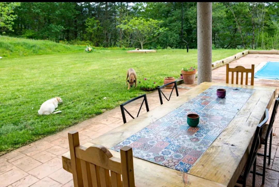 Chalet Con Piscina Climatizada En La Naturaleza Areatza Zewnętrze zdjęcie