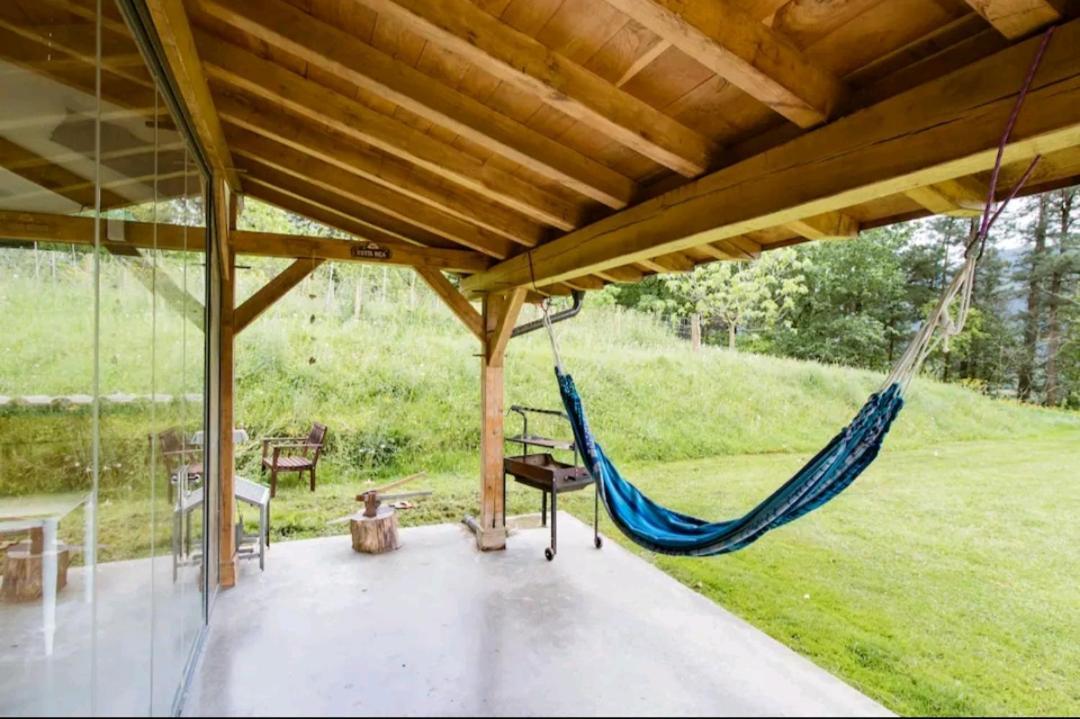 Chalet Con Piscina Climatizada En La Naturaleza Areatza Zewnętrze zdjęcie